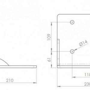 Soporte Techo MCT260 para EH-Toldos - Imagen 4
