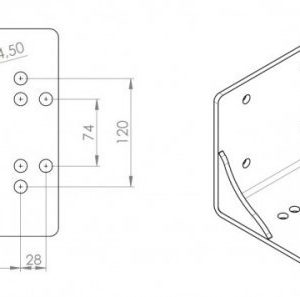 Soporte Techo MCT260 para EH-Toldos - Imagen 5