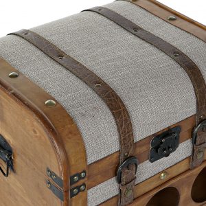 Botellero Baúl Home Deco para 9 Botellas - Imagen 4