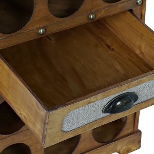 Botellero Baúl Home Deco para 9 Botellas - Imagen 5