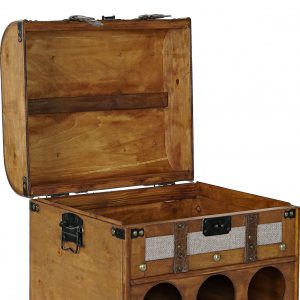 Botellero Baúl Home Deco para 9 Botellas - Imagen 6