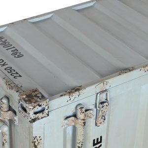 Baul Arcon de Metal, Container Turquesa - Imagen 2