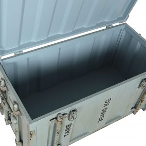 Baul Arcon de Metal, Container Turquesa - Imagen 5