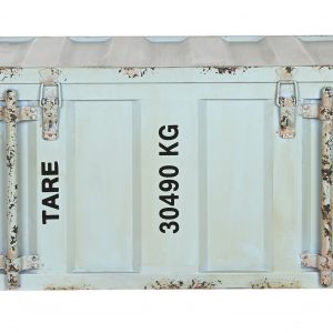 Baul Arcon de Metal, Container Turquesa - Imagen 7