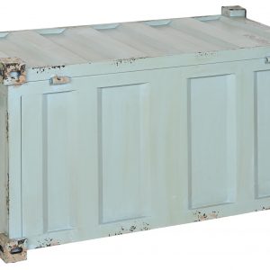 Baul Arcon de Metal, Container Turquesa - Imagen 6