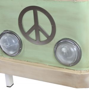 Buffet Metal y Madera Furgoneta Flower Power - Imagen 2