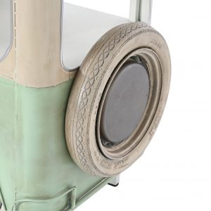 Buffet Metal y Madera Furgoneta Flower Power - Imagen 3