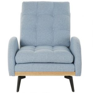 SET Sofá Butaca con Banqueta, Reclinable y convertir en Cama - Imagen 11