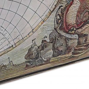 Cuadro Impresión Cristal Templado Mapamundi 180x120cm - Imagen 4