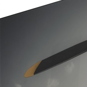 Cuadro Impresión Cristal Templado, Avión Gris - Imagen 3