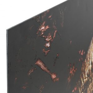 Cuadro Impresión Cristal Templado Black Lips 160x120cm - Imagen 4