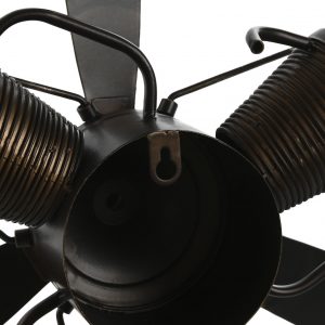 Decoración de Pared Hélice Metal Retro color Marrón - Imagen 3