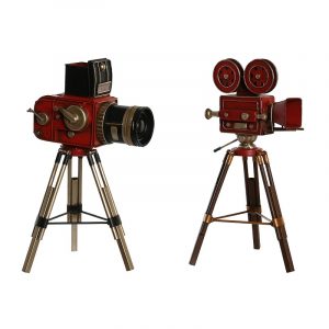 Decoración Interior 2 Cámaras diseño, Keystone Trípode - Imagen 1