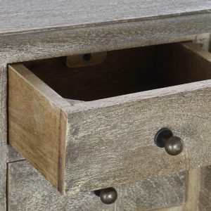 Escritorio fabricado en Madera de Mango, color Natural - Imagen 2