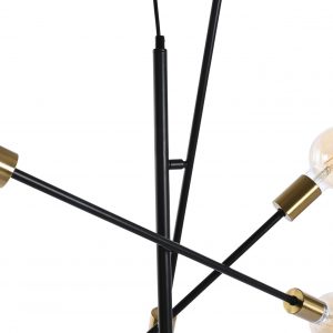 Lampara de Diseño Decoración Home Deco Techo Metal - Imagen 3