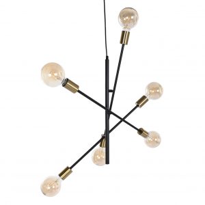 Lampara de Diseño Decoración Home Deco Techo Metal - Imagen 6