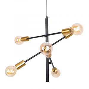 Lampara de Diseño Decoración Home Deco Techo Metal - Imagen 1