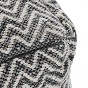 Pouf, Reposapies Cojín Suelo Cuadrado Multicolor, Estilo Boho Algodón - Imagen 3