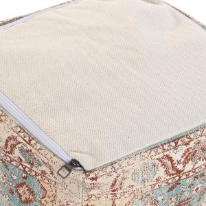 Cojín Suelo, Cuadrado Flecos, Estilo Árabe Algodón, Reposapiés - Imagen 10