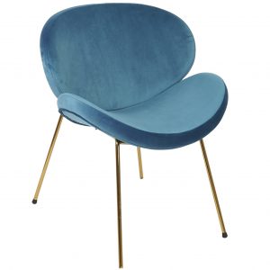 Silla Terciopelo moderno Glamour Comedor Salon, de madera y Metal - Imagen 11