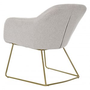 Sillón Lino Metal Verde Menta, estilo moderno Scandi - Imagen 12