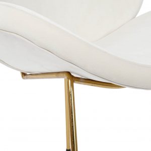 Silla Terciopelo moderno Glamour Comedor Salon, de madera y Metal - Imagen 8