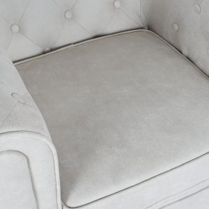 Butaca Sillón Poliéster Madera, Marrón Oscuro estilo Vintage Retro - Imagen 18