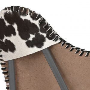 Sillón estilo Colonial, Piel Hierro Rombos, distintos Colores - Imagen 16