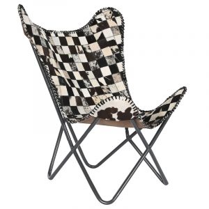 Sillón estilo Colonial, Piel Hierro Rombos, distintos Colores - Imagen 2