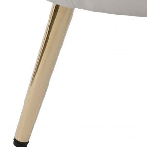 Butaca Velvet Diseño Concha, Poliéster y Metal, Terciopelo - Imagen 24