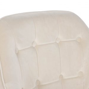 Butaca, Sillón Poliéster Velvet Metal, estilo Moderno Glam - Imagen 17