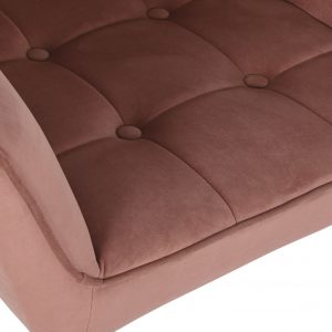 Butaca, Sillón Poliéster Velvet Metal, estilo Moderno Glam - Imagen 16