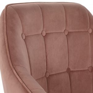 Butaca, Sillón Poliéster Velvet Metal, estilo Moderno Glam - Imagen 19