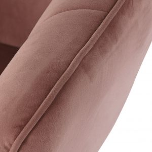 Butaca, Sillón Poliéster Velvet Metal, estilo Moderno Glam - Imagen 26