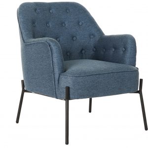 Sillón Butaca Poliéster Metal, estilo Scandi Urbal - Imagen 7