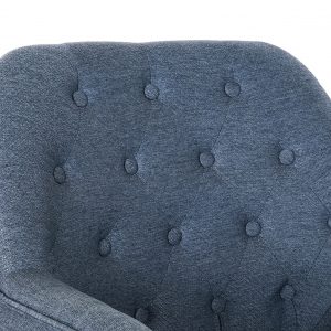 Sillón Butaca Poliéster Metal, estilo Scandi Urbal - Imagen 11