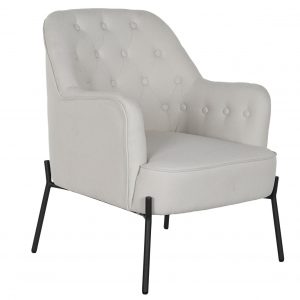 Sillón Butaca Poliéster Metal, estilo Scandi Urbal - Imagen 12