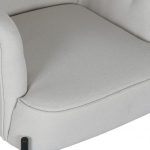Sillón Butaca Poliéster Metal, estilo Scandi Urbal - Imagen 5