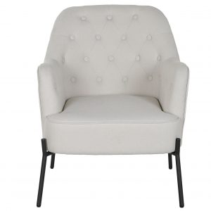 Sillón Butaca Poliéster Metal, estilo Scandi Urbal - Imagen 13