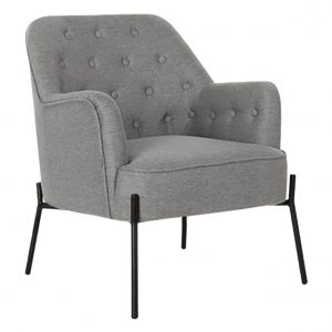 Sillón Butaca Poliéster Metal, estilo Scandi Urbal - Imagen 6