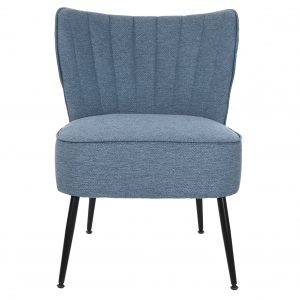 Butaca, Sillón Poliéster y Metal, distintos Colores estilo Moderno Glam - Imagen 5