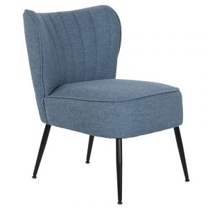 Butaca, Sillón Poliéster y Metal, distintos Colores estilo Moderno Glam - Imagen 2