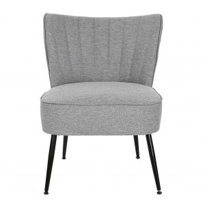 Butaca, Sillón Poliéster y Metal, distintos Colores estilo Moderno Glam - Imagen 7