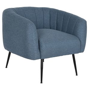 Sillón Poliéster Metal Distintos Colores, Terciopelo, Scandi - Imagen 1