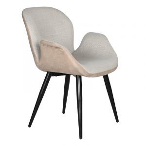 Silla estilo moderno Loft, para Comedor Salón de PU y Metal - Imagen 3