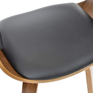 Silla Escritorio Giratoria estilo Glamour Salón de madera Nogal - Imagen 10