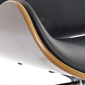 Silla Escritorio Oficina Giratoria estilo Moderno Elegante, en PU Metal - Imagen 9