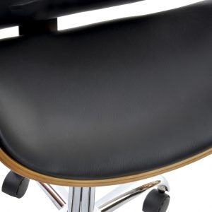 Silla Escritorio Oficina Giratoria estilo Moderno Elegante, en PU Metal - Imagen 10