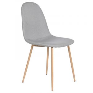 Moderna Silla en Ambiente Urban, Poliéster Hierro similar Madera - Imagen 2