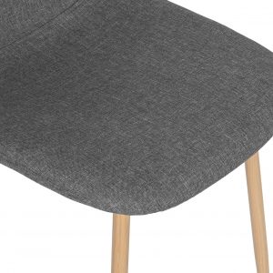 Moderna Silla en Ambiente Urban, Poliéster Hierro similar Madera - Imagen 6